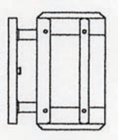 BS-7 Arroyo Craftsman Seven-inch Berkeley Sconce with Open Top and Bottom