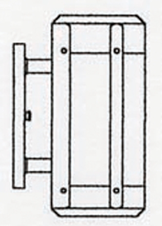 BS-7L Arroyo Craftsman Seven-inch Berkeley Long-Body Wall Sconce