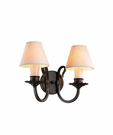 BS8275NB Troy Lighting Alhambra Interior 2light Wall Sconce