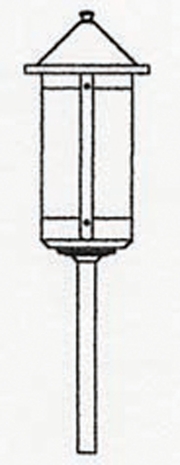 BSP-7L Arroyo Craftsman Seven-inch Berkeley Long-Body Post Mount