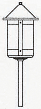 BSP-8 Arroyo Craftsman Eight-inch Berkeley Post Mount