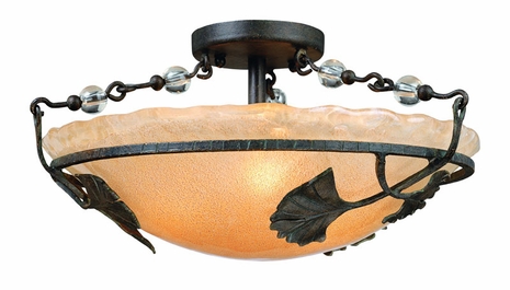 C1320FI Troy Lighting Ginkgo Interior 2light Semi-flush