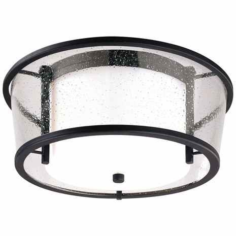 C1350 Troy Lighting Bennington Two Light Flush