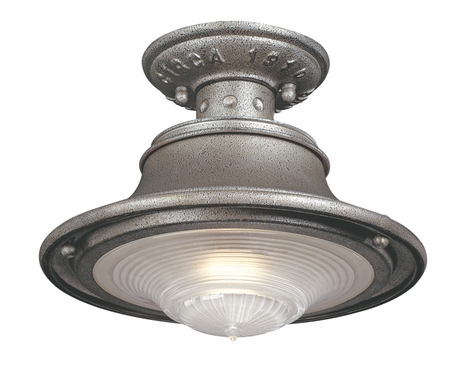 C1720OG Troy Lighting Union Station Interior 1 Light Semi-flush