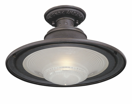 C1721HB Troy Lighting Union Station Interior 1 Light Semi-flush