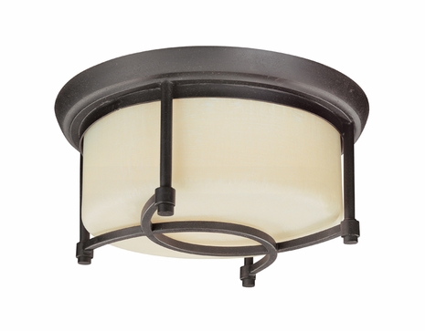 C1802 Troy Lighting Redmond Two Light Flush