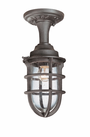 C1863 Troy Lighting Wilmington One Light Semi-Flush