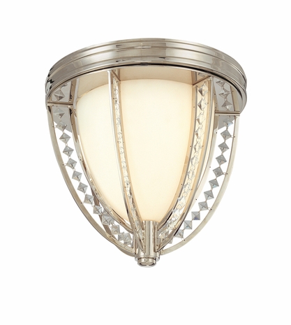 C1929 Troy Lighting Collins Two Light Flush