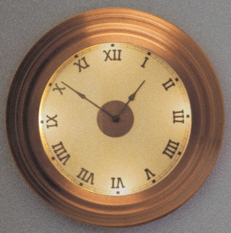 C220-E Arroyo Craftsman Eighteen-inch Diameter Berkeley Clock Without Medallion