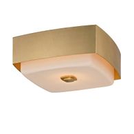 C5671-GL Troy Lighting Allure 2Lt Flush Mount with Gold Leaf Finish