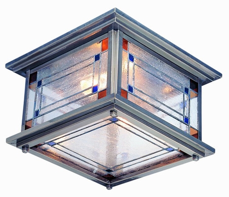 CAC6899 Troy Lighting Brookfield Two-Light Outdoor Flush Mount