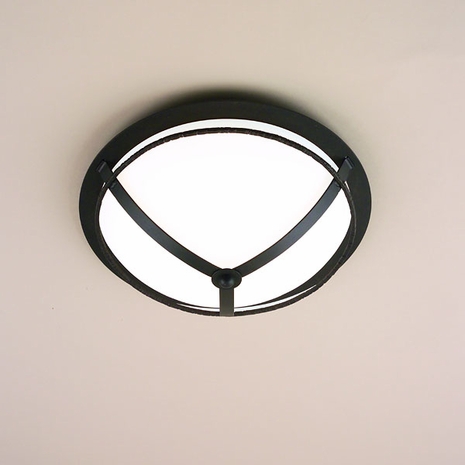 CF9356 Troy Lighting Berkshire Fluorescent Outdoor Flush Mount