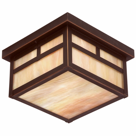 CIH5855OB Troy Lighting Monterey 2 Light Flush in Oil Rubbed Bronze Finish