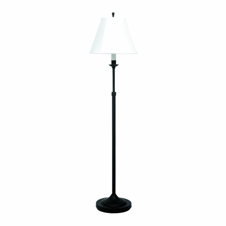 CL201-BLK House of Troy Club Adjustable Black Floor Lamp