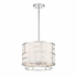 DAN-404-PN Crystorama Libby Langdon For Crystorama Danielson 4 Light Polished Nickel Chandelier