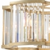 DAR-1010-DT Crystorama Darcy 4 Light Distressed Twilight Ceiling Mount