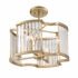 DAR-1010-DT Crystorama Darcy 4 Light Distressed Twilight Ceiling Mount