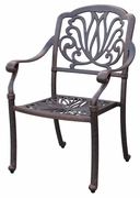 Darlee Elisabeth (6) Seat Patio Set with 42 x 72 inch Dining Table