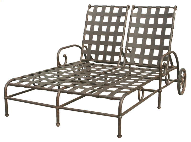 DL105138 Darlee Classic Malibu Double Chaise Lounge (extra long) in