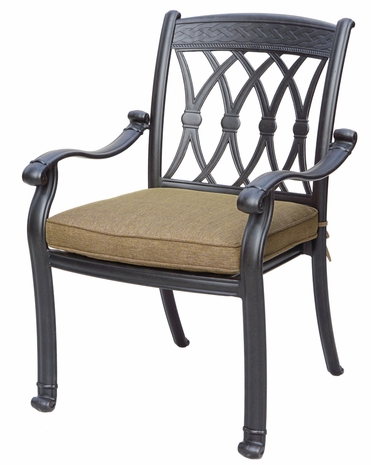 DL2013-1 Darlee Classic San Marcos Dining Chair in Antique Bronze