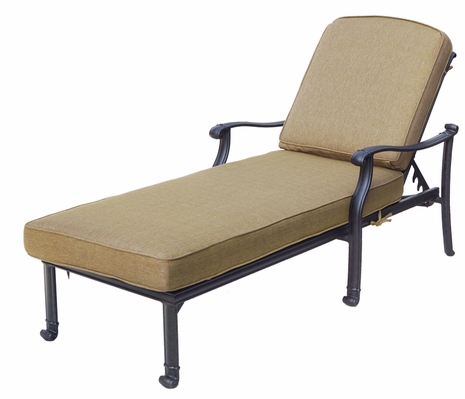 DL2013-33 Darlee Classic San Marcos Chaise Lounge (extra long) in Antique Bronze