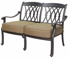 DL2018-2 Darlee Classic San Marcos Loveseat in Antique Bronze