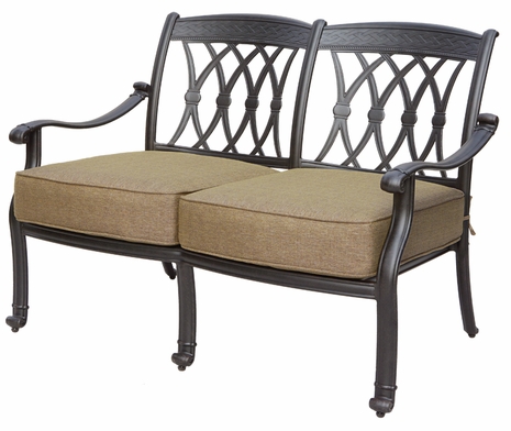 DL2018-2 Darlee Classic San Marcos Loveseat in Antique Bronze
