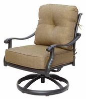 DL2018-3 Darlee Classic San Marcos Swivel Rocker Club Chair in Antique Bronze