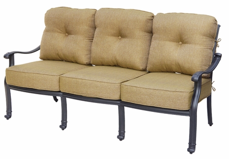 DL2018-9 Darlee Classic San Marcos Sofa in Antique Bronze