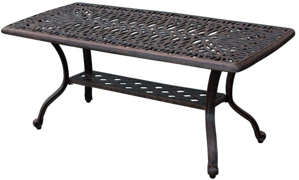 DL707-B Darlee Elisabeth 21'' X 42'' Rectangular Coffee Table