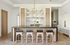 DNT-6046-AG Crystorama Dante 6 Light Aged Brass Chandelier