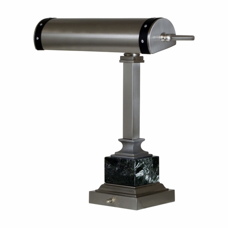 DSK440-SNBLK House of Troy Steamer 12" Desk Lamp