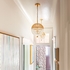 DUV-623-GA Crystorama Duval 3 Light Antique Gold Pendant