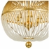 DUV-626-GA Crystorama Duval 6 Light Antique Gold Pendant