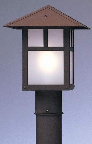 EP-9-RC-GW-A-R Arroyo Craftsman Nine-inch Evergreen Post Mount (CLEARANCE ITEM)
