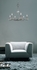 F-3106 Framburg 6-Light Polished Nickel Pirouette Chandelier