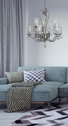 F-5029 Framburg 9-Light Ilsa Dining Chandelier