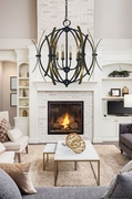 F-5055 Framburg 6-Light Monique Dining Chandelier