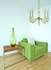 F-5665 Framburg 5-Light Brushed Brass Vivan Dining Chandelier