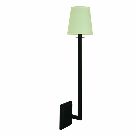 F-5677 Framburg 1-Light Matte Black Sconce