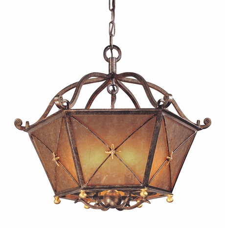 F1006BLF Troy Lighting Cheshire Interior 6light Pendant