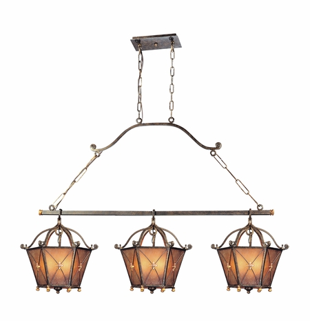 F1009 Troy Lighting Cheshire Nine-Light Billiard Pendant