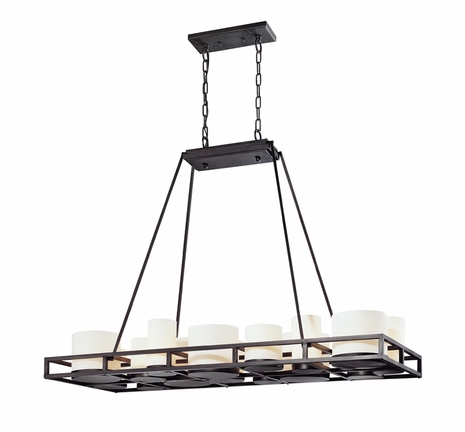 F1022 Troy Lighting Aura Fifteen Light Kitchen Chandelier