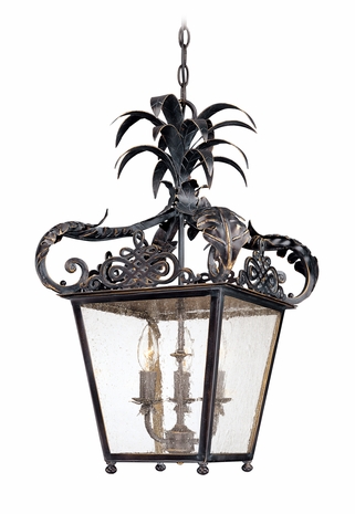 F1059 Troy Lighting Portola Three-Light Outdoor Pendant