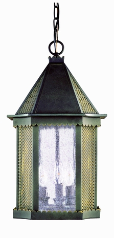 F1078 Troy Lighting Chianti Three Light Hanging Lantern