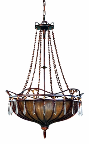 F1093HL Troy Lighting Casbah Interior 6light Pendant