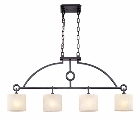 F1126 Troy Lighting Telluride Four Light Island