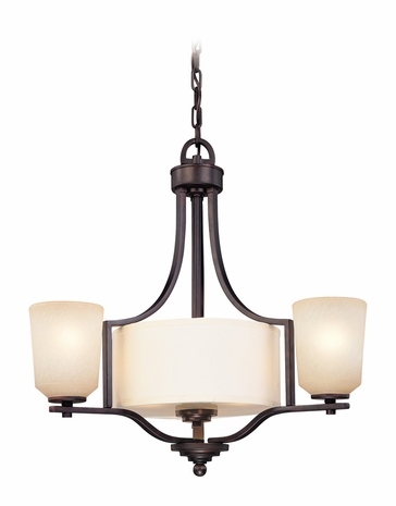 F1203 Troy Lighting Loft Three Light Chandelier