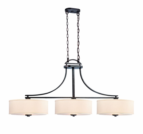 F1204NR Troy Lighting Loft Interior 3 Light Island Fixture