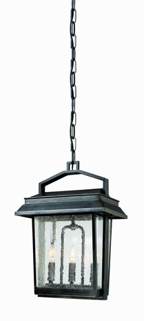 F1248 Troy Lighting Logan Three Light Hanging Lantern